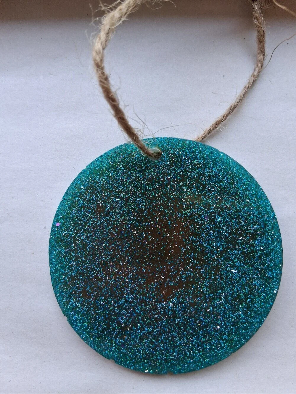 Hand Crafted sparkling teal